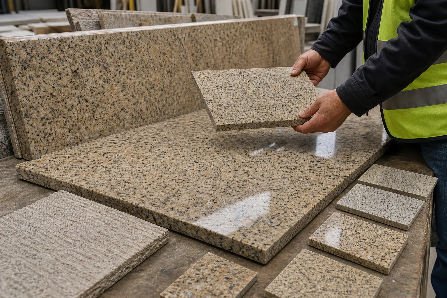 A G682 stone selection and sample review